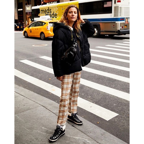 Free People Jackets & Blazers - Free People Hailey Puffer Coat XS NWT Black